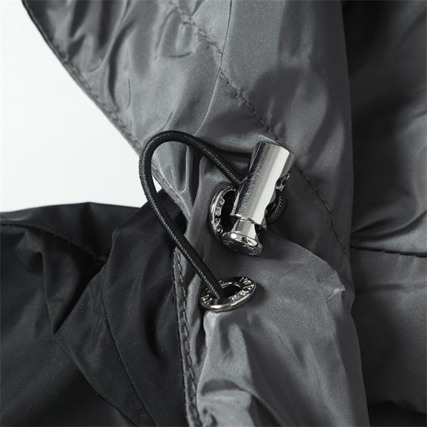 定番人気 ブラック フード付きデザイン 高品質 男女兼用 Prada プラダ 偽物 ナイロンブルゾン