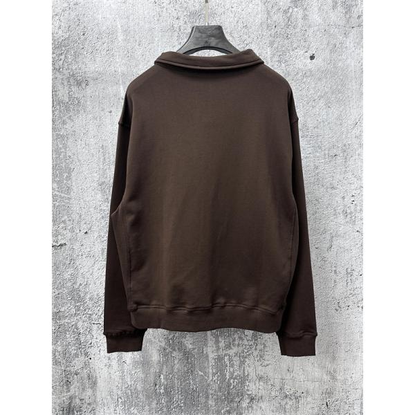 2025秋冬新作 ブラウン ジップカラー 高品質 カジュアル Prada プラダ スーパーコピー スウェット