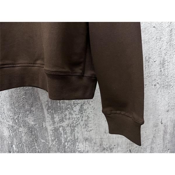 2025秋冬新作 ブラウン ジップカラー 高品質 カジュアル Prada プラダ スーパーコピー スウェット