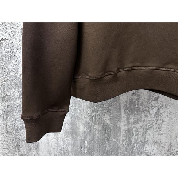 2025秋冬新作 ブラウン ジップカラー 高品質 カジュアル Prada プラダ スーパーコピー スウェット