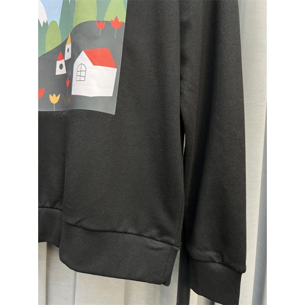 Prada プラダ 2025秋冬限定 ホワイト グラフィックプリントデザイン 柔らか カジュアル 偽物 スウェット