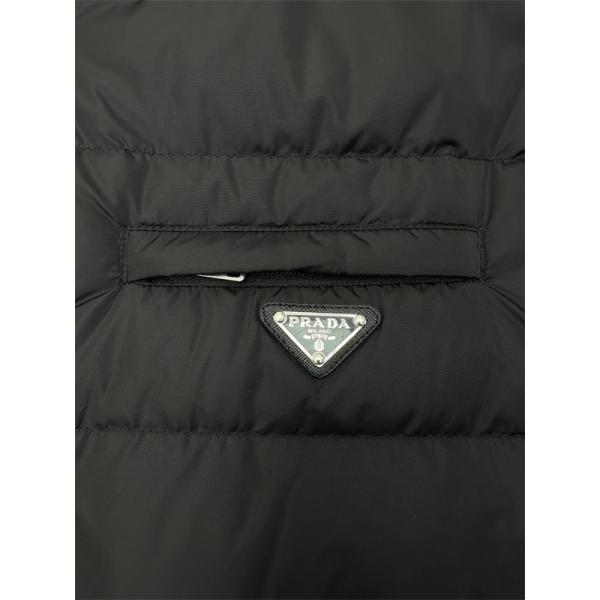 最新作 ネイビー クラシックシルエット 耐寒 優良 Prada プラダ スーパーコピー ダウンジャケット