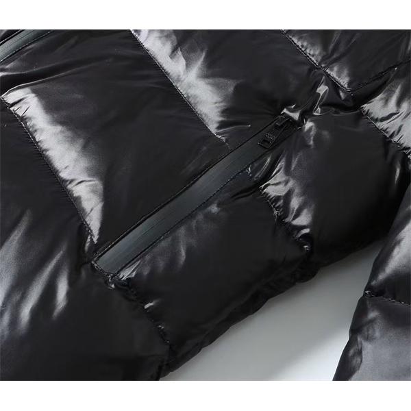 冬新作 ブラック Prada プラダ シャイニーデザイン 高品質 防風 コピー ダウンジャケット
