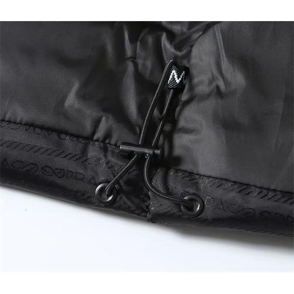 Prada プラダ 人気 ブラック レッドラインアクセント 高級 防寒 スーパーコピー ダウンジャケット