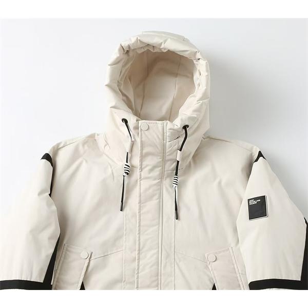 Prada プラダ 2025秋冬新作 ブラック＆ホワイト フード付ベストデザイン 柔軟 スポーティ P偽物 ダウンジャケット