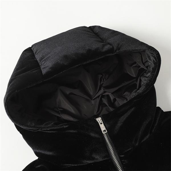 暖かみ溢れる ブラック 洗練シルエット PRADA プラダ スーパーコピー 上質ダウンジャケット