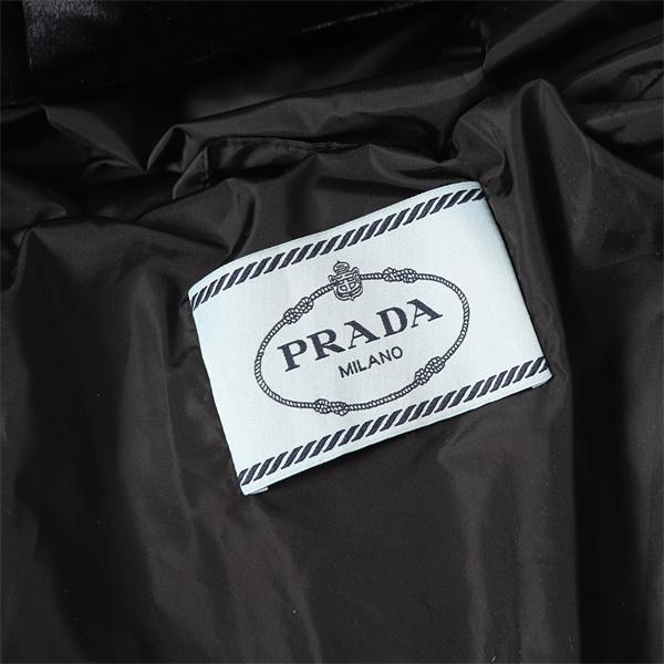 暖かみ溢れる ブラック 洗練シルエット PRADA プラダ スーパーコピー 上質ダウンジャケット