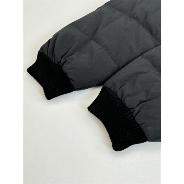 上質感漂う ダークグレー モダンキルト PRADA プラダ コピー 防寒ダウンジャケット