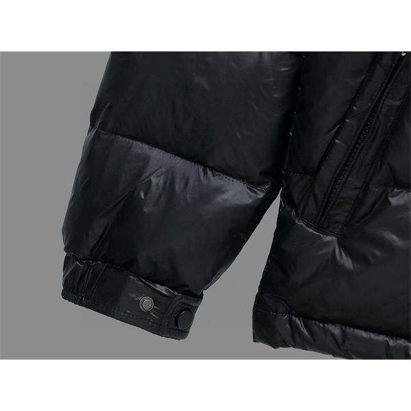 プラダ 光沢ブラック 保温 防寒 2025秋冬 PRADA プラダ スーパーコピー ダウンジャケット メンズ 人気