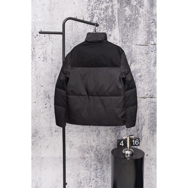 PRADA プラダ 偽物 プラダ ダークブラック 厚手 ぬくもり 2025秋冬 ダウンジャケット メンズ 売れ筋