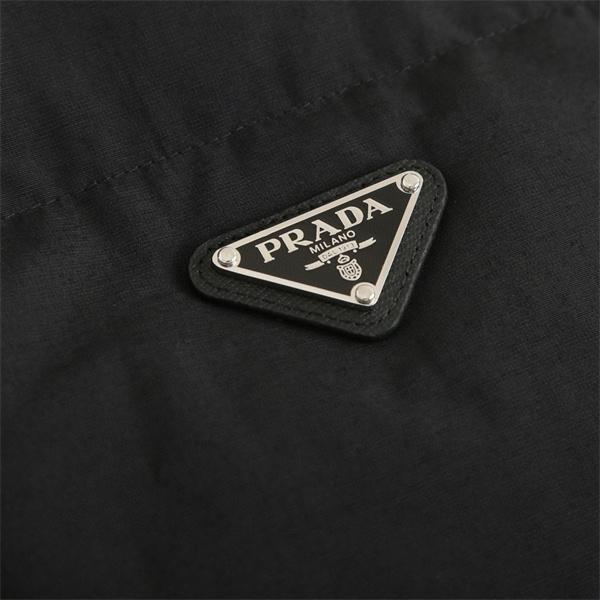PRADA プラダ コピー ベージュ ダウンベスト ボタンフロント 高品質 2025秋冬アウター  