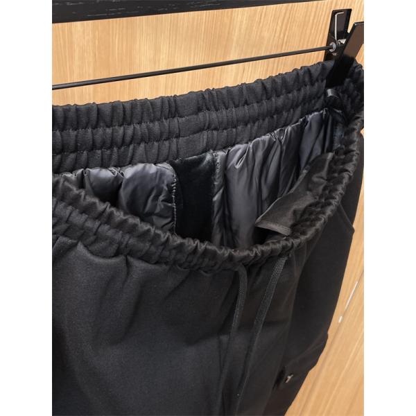 高品質カジュアルボトム プラダ PRADA スーパーコピー風 ブラックカーゴパンツ マルチポケット