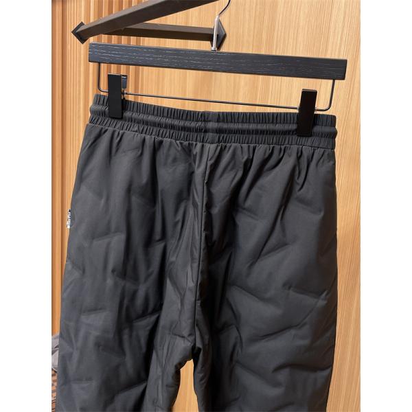 ブラック ダウンパンツ クォイル縫製 束脚 高品質2025秋冬ボトム PRADA スーパーコピー プラダ 