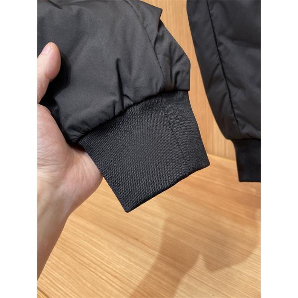 ブラック ダウンパンツ クォイル縫製 束脚 高品質2025秋冬ボトム PRADA スーパーコピー プラダ 