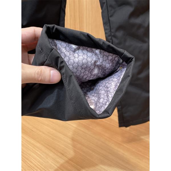 PRADA スーパーコピー プラダ ブラック ダウンパンツ クォイル縫製 直筒 高品質2025秋冬ボトム