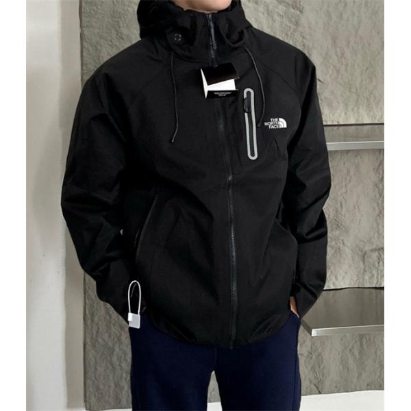 収納袋付 高品質アウター The North Face  ザノースフェイス 偽物 ブラック ダウンジャケット 2in1