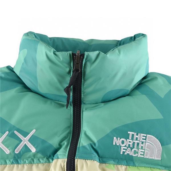 The North Face コピー カモフラージュ拼色ダウンジャケット カラフル コラボ風 2025秋冬個性 ザノースフェイス