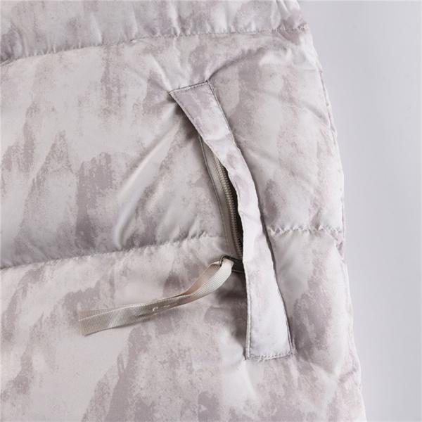 黒灰タイガー柄ダウンジャケット クラシック 2025秋冬注目 The North Face コピー ザノースフェイス