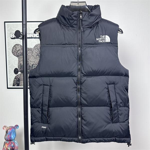 ブラックダウンベスト 700 プルーフ 2025秋冬軽量 高品質 The North Face 偽物ザノースフェイス