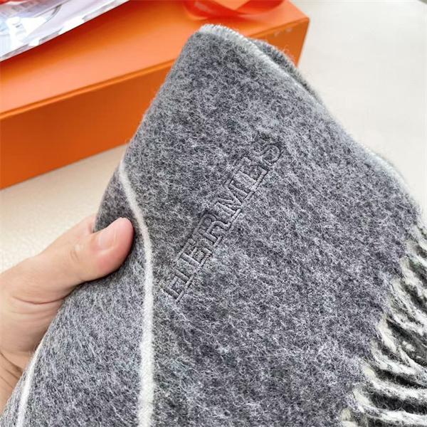 動物柄刺繍 2 色展開 エルメス風 スーパーコピー マフラー 秋冬保温高品質アクセサリー