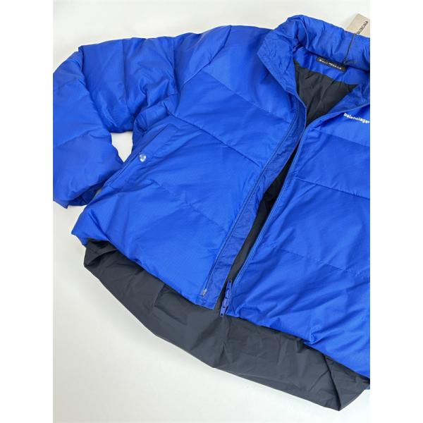 ブルーショートカット BALENCIAGA ポップシンプル バレンシアガ スーパーコピー ダウンジャケット 上質デザイン