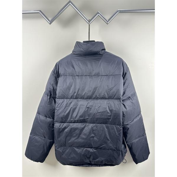 ダークグレーシンプルロゴ バレンシアガ コピー ダウンジャケット BALENCIAGA 秋冬高品質アウター