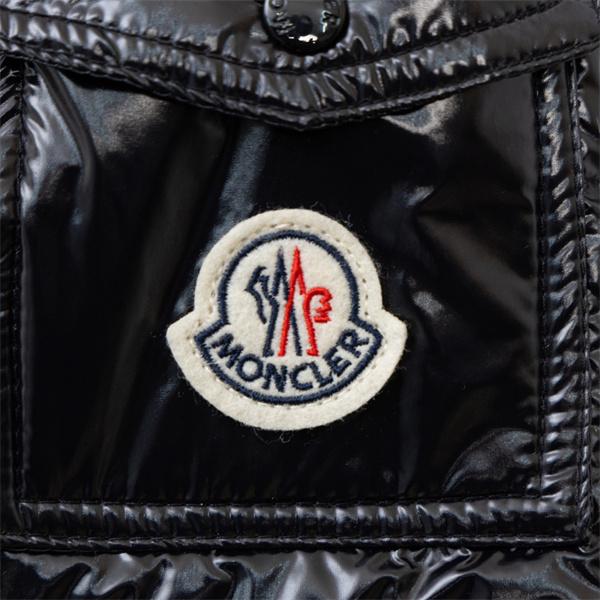 ブラック光沢感 シックデザイン MONCLER モンクレール コピー ダウンジャケット 秋冬コーデ 　