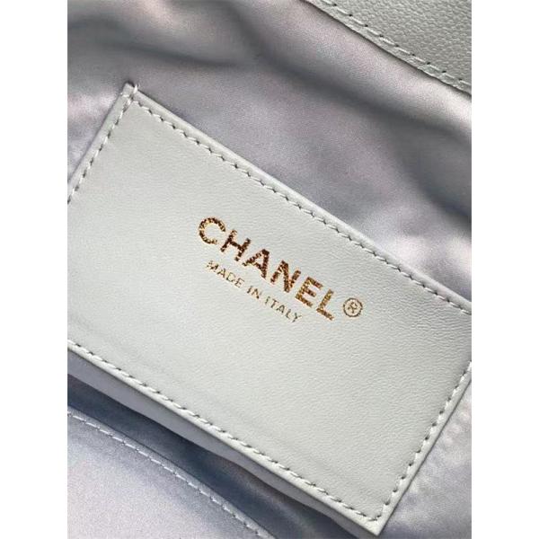 CHANEL シャネル コピー 激安 ドローストリングバッグ レディース キルティング レザー ショルダー ハンドバッグ 上品パステルカラー