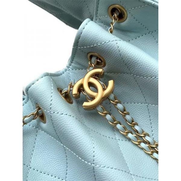 CHANEL シャネル コピー 激安 ドローストリングバッグ レディース キルティング レザー ショルダー ハンドバッグ 上品パステルカラー