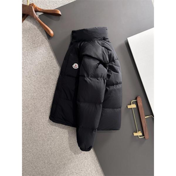 ベージュカラーブロック 立領 モンクレール コピー ダウンジャケット MONCLER 秋冬必須アイテム