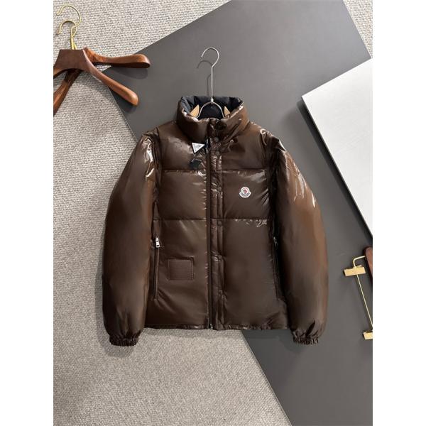 ベージュカラーブロック 立領 モンクレール コピー ダウンジャケット MONCLER 秋冬必須アイテム