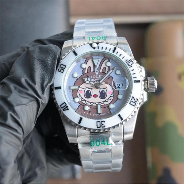 ROLEX 布布コラボの可愛いデザイン 904L精鋼ケース 自動巻きムーブメント 高品質 ロレックス コピー 時計