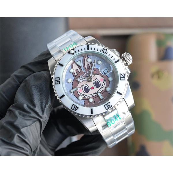ROLEX 布布コラボの可愛いデザイン 904L精鋼ケース 自動巻きムーブメント 高品質 ロレックス コピー 時計