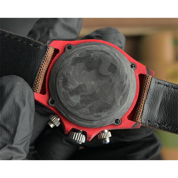 レッドカーボンカスタム ダイナマイト風 ROLEX ロレックス コピー時計 40×11.3mm 自動巻メカニカル