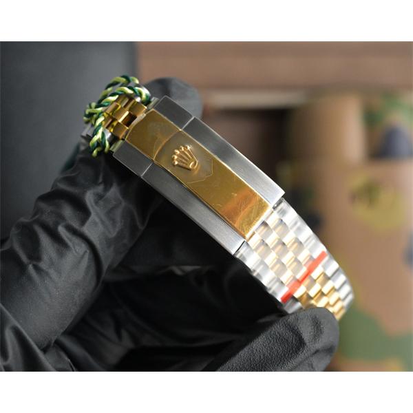 ロレックス デイトジャスト 間金ダイヤモンド 41mm ファクトリー 3255 機芯 ROLEX  コピー時計 