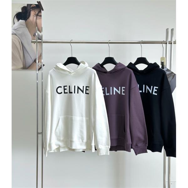 ❤2025秋冬最新❤セリーヌパーカースーパーコピーCELINE 男女OKシンプルデザイン3色