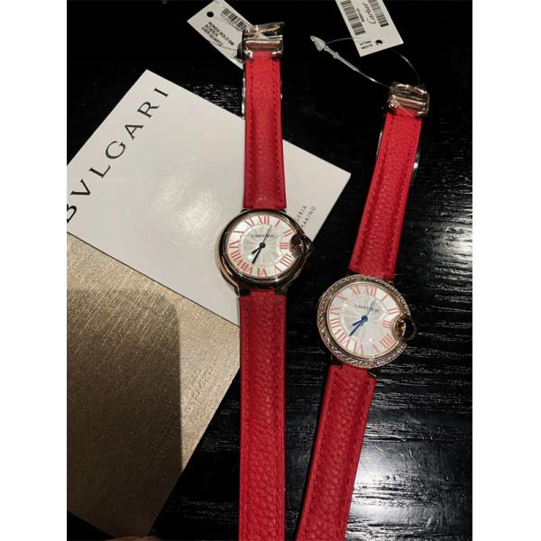 ステンレススチールブレスレット シンプル洗練 CARTER サントス メンズ コピー 腕時計 機能性重視 スイス製クォーツ搭載・高精度 Cartier