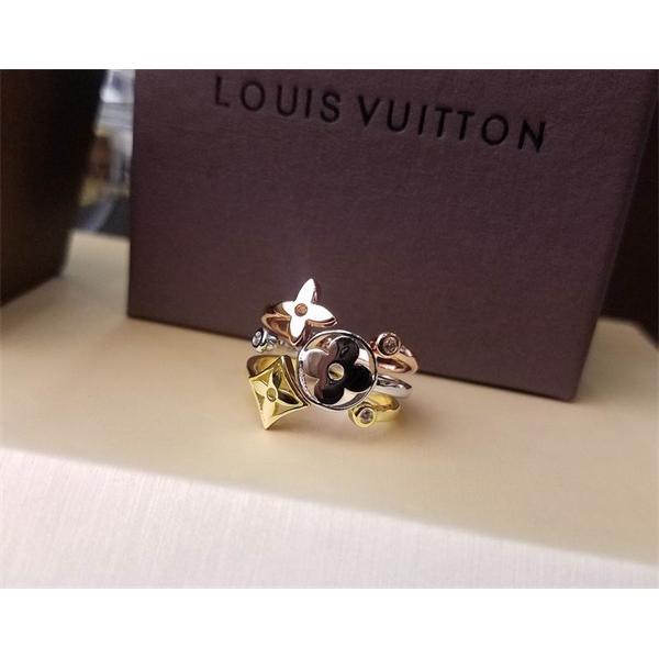 LOUIS VUITTON ヴォルト イニシャル スリムバンド ルイヴィトン 激安人気 スーパーコピー 指輪 メンズ向け