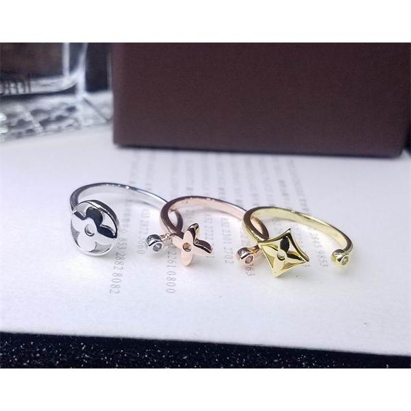 LOUIS VUITTON ヴォルト イニシャル スリムバンド ルイヴィトン 激安人気 スーパーコピー 指輪 メンズ向け