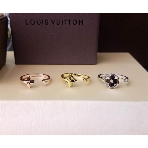 LOUIS VUITTON ヴォルト イニシャル スリムバンド ルイヴィトン 激安人気 スーパーコピー 指輪 メンズ向け