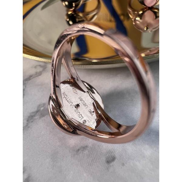 2025秋冬 流れる筆致 ゴールドトーン ルイヴィトン LOUIS VUITTON コピー指輪 レディース エレガント
