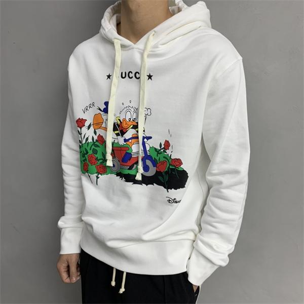 唐老鸭バイク ホワイト グッチ GUCCI コピーパーカー レディース フェミニン 2025AW注目アイテム