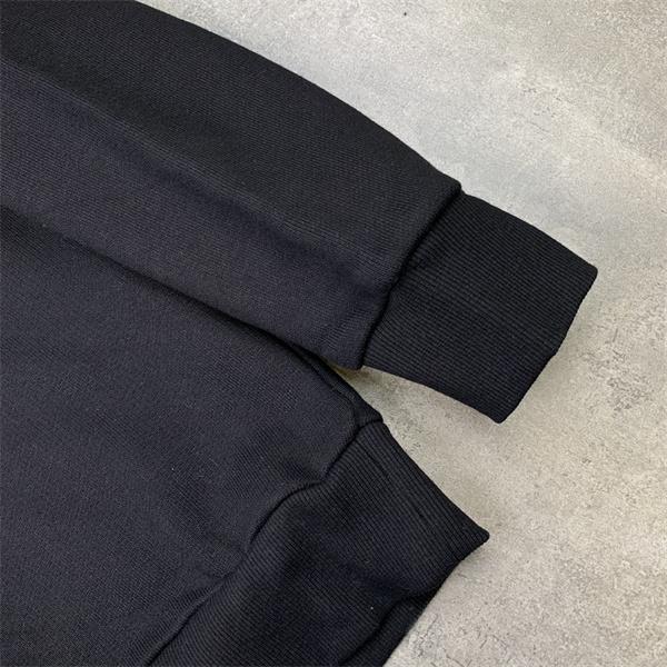 ダブル G ロゴ ブラック グッチ パーカー ユニセックス クラシック GUCCI スーパーコピー