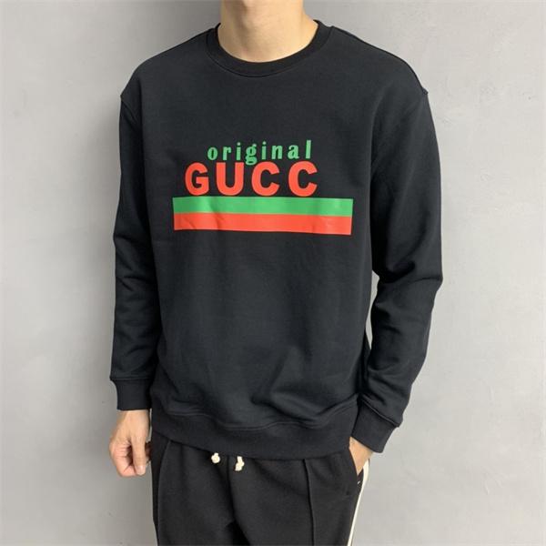 グッチ GUCCI コピー パーカー 2025秋冬 オリジナルストライプ ブラック メンズ クラシック 当店イチオシ