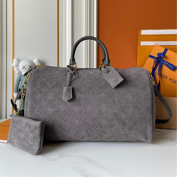 鹿皮绒グレー 40 サイズ ルイヴィトン トラベルバッグ スーパーコピー 15225 ユニセックス 大容量