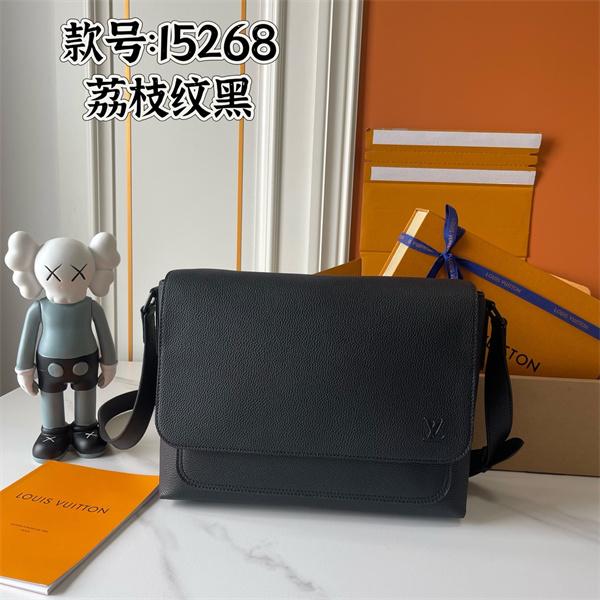 ライチ革グレー メッセンジャーバッグ ルイヴィトン スーパーコピー メンズ ビジネス