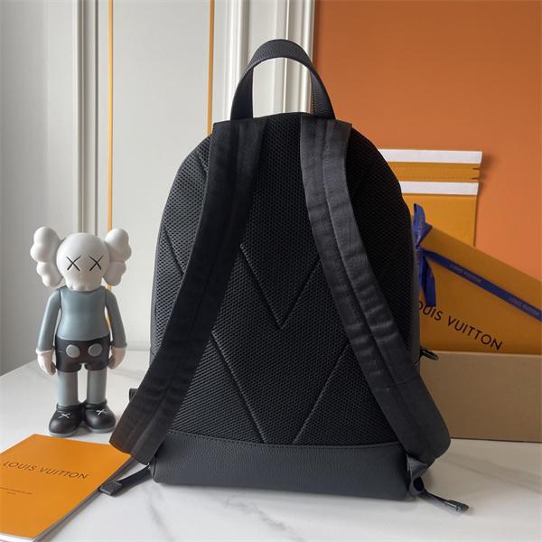ライチ革ブラック Louis Vuitton バックパック ルイヴィトン コピー 15259 ユニセックス 実用