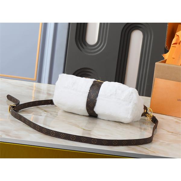 ホワイトフリース ロゴアクセント Louis Vuitton ルイヴィトン ショルダーバッグ コピー レディース ファッショナブル