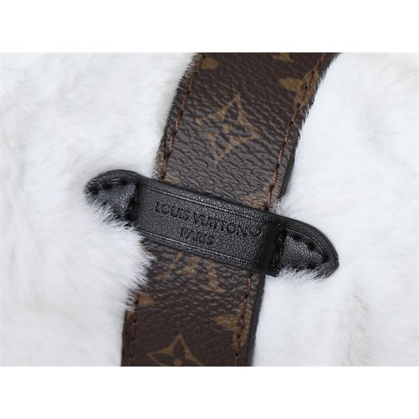 ホワイトフリース ロゴアクセント Louis Vuitton ルイヴィトン ショルダーバッグ コピー レディース ファッショナブル