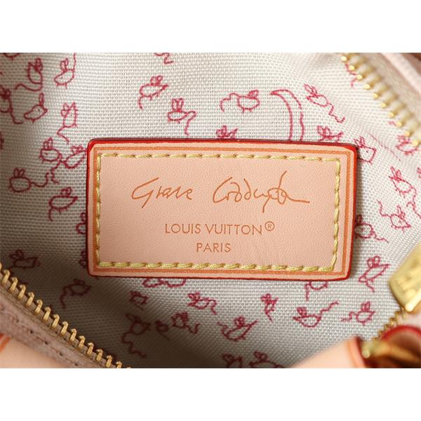 Louis Vuitton ピンクモノグラム キャットアクセサリー ルイヴィトン ボストンバッグ コピー レディース キュート
